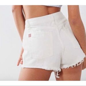 BDG Raw Hem Girlfriend High Rise Short